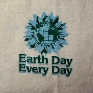 NWT Urban Outfitters Yellow Earth Day Tee Size L